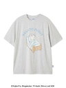 gelato pique 【ドラえもん】【メンズ】ワンポイントTシャツ ジェラートピケ トップス カットソー・Tシャツ グレー【送料無料】