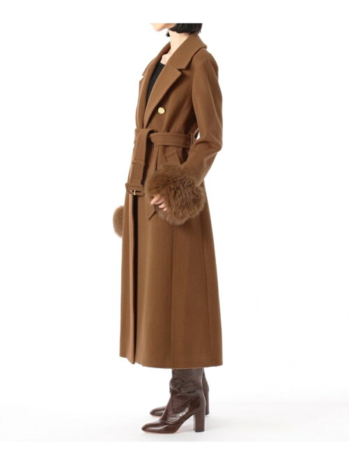 Grace Continental ファー付ウールガウンコート Rakuten Fashion 楽天ファッション 旧楽天ブランドアベニュー V