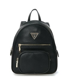 GUESS GUESS リュックサック (W)ECO ELEMENTS Small Backpack ゲス バッグ リュック・バックパック ブラック【送料無料】