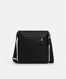 【SALE／62%OFF】COACH OUTLET 【公式】スリム メッセンジャー コーチ　アウトレット バッグ ショルダーバッグ ブラック【送料無料】