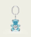 SWAROVSKI 【公式】【スワロフスキー】Teddy キーリング, クマ, ブルー スワロフスキー ファッション雑貨 チャーム・…