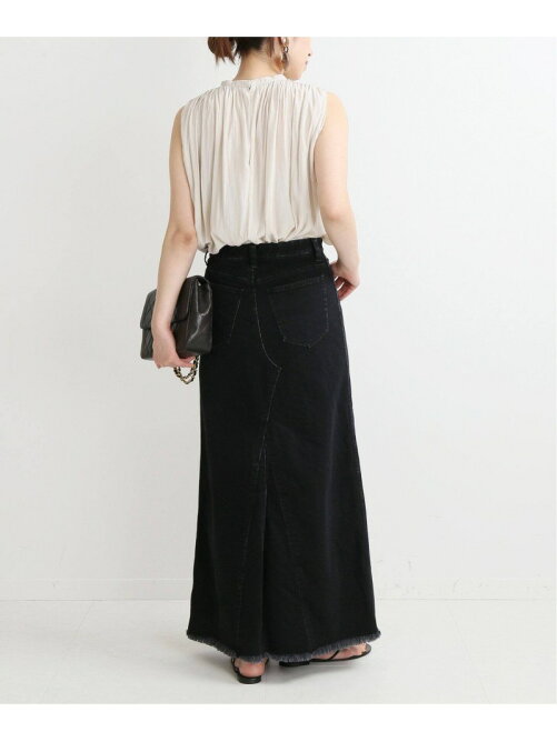 Vermeil Par Iena 追加2 デニムリメイク風 ロングスカート Rakuten Fashion 楽天ファッション 旧楽天ブランドアベニュー Bz1935