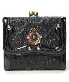 ANNA SUI セルパン 二つ折り口金財布 レッド クイーポ 財布・ポーチ・ケース 財布 パープル グリーン ゴールド ブラック【送料無料】