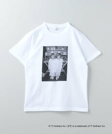 6(ROKU) ＜6(ROKU)＞LIFE PICTURE COLLECTION TWINS Tシャツ ビューティー＆ユース　ユナイテッドアローズ トップス カットソー・Tシャツ ブラック ホワイト【送料無料】