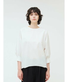 【SALE／30%OFF】mizuiro ind mizuiro ind ボートネックコクーンプルオーバー マーコート トップス カットソー・Tシャツ ブラック ネイビー グレー ホワイト ブルー【送料無料】
