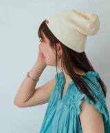 SHIPS any SHIPS any: ワンポイント ピスネーム 2WAY ワッチキャップ (ユニセックス)◇ シップス 帽子 ニ…