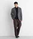 「DamerinoJacket」LANATEC(R) グレンチェックツイードジャケット
