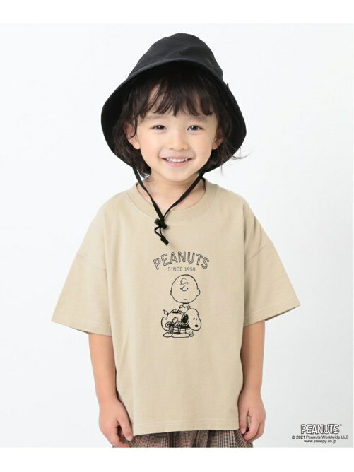 Devirock Peanuts Big スヌーピー柄tシャツ 限定 コラボ 半袖 半そで デビロック 子供服 キッズ Rakuten Fashion 楽天ファッション 旧楽天ブランドアベニュー Cn7936