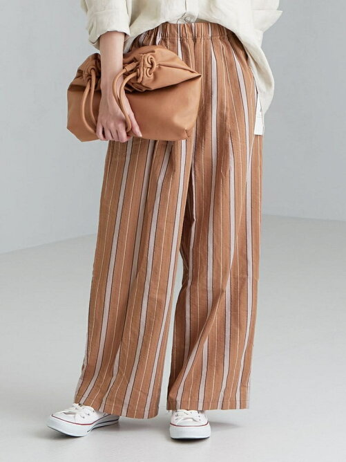United Arrows Green Label Relaxing Cfc サッカー ストライプ イージー ワイド パンツ Rakuten Fashion 楽天ファッション 旧楽天ブランドアベニュー Cp36