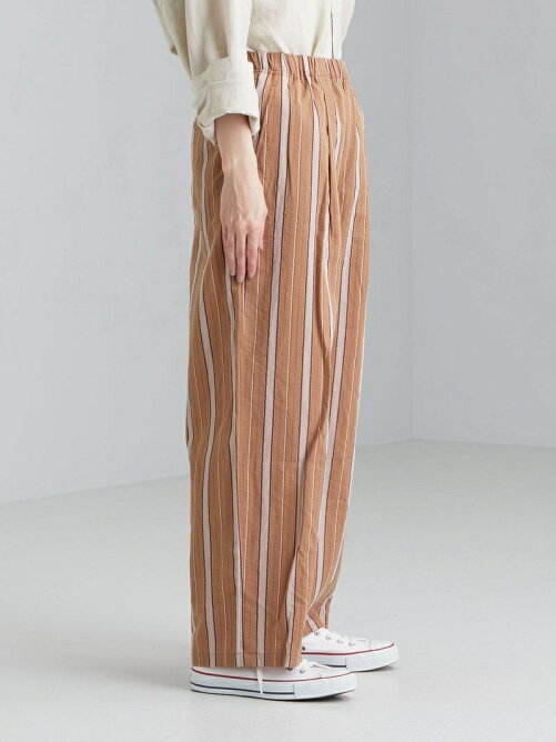 United Arrows Green Label Relaxing Cfc サッカー ストライプ イージー ワイド パンツ Rakuten Fashion 楽天ファッション 旧楽天ブランドアベニュー Cp36