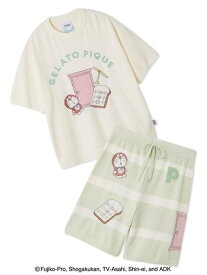 gelato pique 【ドラえもん】【メンズ】ジャガードプルオーバー&ハーフパンツセット ジェラートピケ トップス スウェット・トレーナー【送料無料】