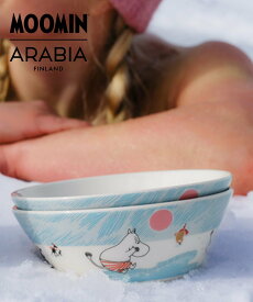 MOOMIN ARABIA [公式] ムーミンアラビア アイス スイミング 2025 ボウル 15cm ムーミンアラビア 食器・調理器具・キッチン用品 食器・皿【送料無料】