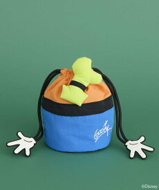 earth music&ecology Disney/アソート巾着ポーチ アースミュージック&エコロジー 財布・ポーチ・ケース ポーチ パープル ブルー ブラウン レッド ブラック