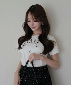 eimy istoire 10th Chapter T shirt 1 エイミーイストワール トップス カットソー・Tシャツ ホワイト ブラック【送料無料】
