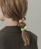 SMELLY カラフルボール2セットヘアポニー スメリー ヘアアクセサリー ヘアゴム