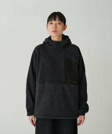 【SALE／50%OFF】Snow Peak Double Face Fleece Hoodie スノーピーク トップス パーカー・フーディー ブラック【送料無料】