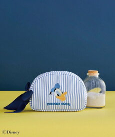 【SALE／40%OFF】Maison de FLEUR Donald Duck/ラウンドポーチ メゾン ド フルール 財布・ポーチ・ケース ポーチ ブルー