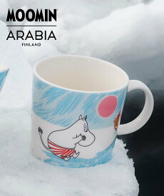 MOOMIN ARABIA [公式] ムーミンアラビア アイス スイミング 2025 マグカップ 0.3L ムーミンアラビア 食器・調理器具・キッチン用品 グラス・マグカップ・タンブラー【送料無料】