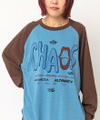 M2745 CHAOS MOVIE ラグランロンT