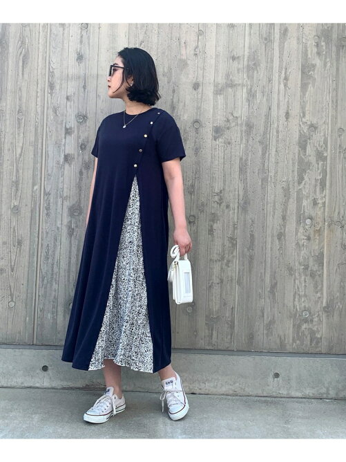 Bou Jeloud ボタン付スリットプリーツワンピース Rakuten Fashion 楽天ファッション 旧楽天ブランドアベニュー Av38