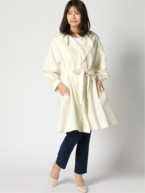 Lanvin En Bleu フロントリボンコート Rakuten Fashion 楽天ファッション 旧楽天ブランドアベニュー Cs6938