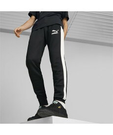 【SALE／37%OFF】PUMA ユニセックス PUMA ICONIC T7 トラック パンツ プーマ パンツ ジャージ・スウェットパンツ ブラック【送料無料】