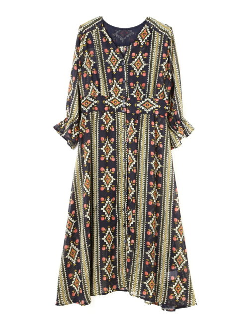 Free S Mart ストライプエスニック柄ワンピース Rakuten Fashion