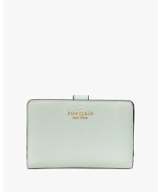 【SALE／50%OFF】kate spade new york レイラ ミディアム コンパクト バイフォールド ウォレット ケイトスペードニューヨーク 財布・ポーチ・ケース 財布 カーキ【送料無料】