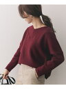 【SALE/50%OFF】DOORS 2WAYワイドVネックカットソー アーバンリサーチドアーズ ニット【RBA_S】【RBA_E】【送料無料】