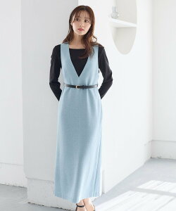 �ySALE�^50%OFF�zAndemiu �x���g�c�LV�l�b�N�W�����X�J �A���f�~���E �����s�[�X�E�h���X �W�����p�[�X�J�[�g �u���[ �u���b�N �z���C�g�y���������z