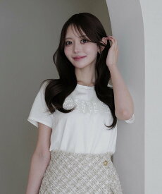 eimy istoire 10th Chapter T shirt 3 エイミーイストワール トップス カットソー・Tシャツ ホワイト ブラック【送料無料】