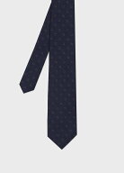 Paul Smith "Stitch Circle" タイ ポール・スミス スーツ・フォーマル ネクタイ・蝶ネクタイ ネイビー【…