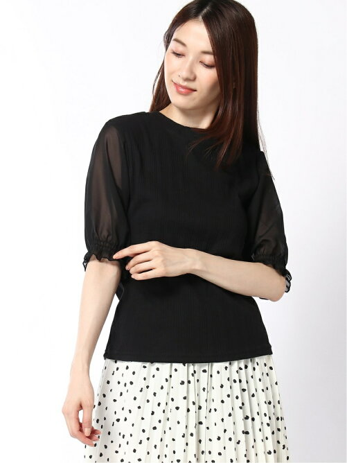 Rewde 汗ジミ防止 袖シフォントップス 9r15 08092 Rakuten