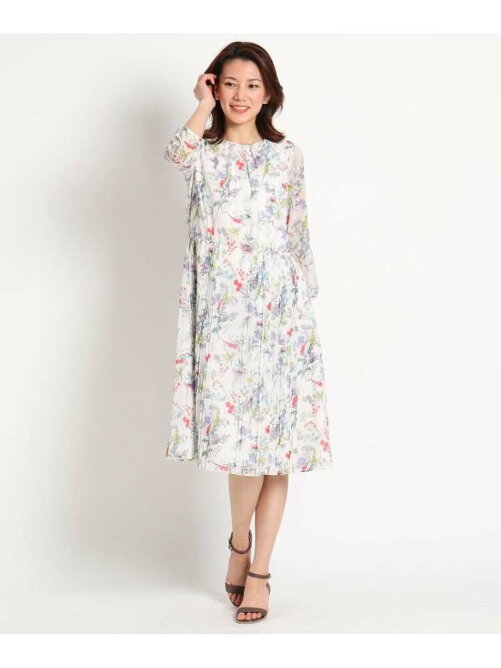 Sunauna 洗える アマンダ花柄シフォンワンピース Rakuten Fashion 楽天ファッション 旧楽天ブランドアベニュー Am3939