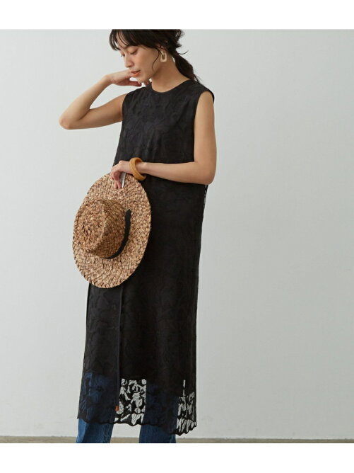 Salon Adam Et Rope チュールフラワーレースノースリーブワンピース Rakuten Fashion 楽天ファッション 旧楽天ブランドアベニュー Ct0939