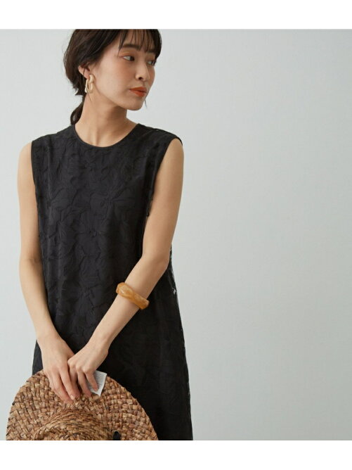 Salon Adam Et Rope チュールフラワーレースノースリーブワンピース Rakuten Fashion 楽天ファッション 旧楽天ブランドアベニュー Ct0939