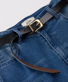 COLLAGE GALLARDAGALANTE 【リバーシブルで使える】リバーシブルベルト コラージュガリャルダガランテ ファッション雑貨 ベルト グレー ブラック【送料無料】