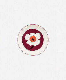 Marimekko Unikko プレート 20.5cm マリメッコ ファッション雑貨 その他のファッション雑貨 ホワイト【送料無料】