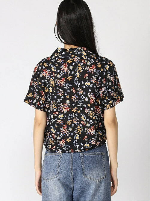 Silky Silky Honey Drop 花柄裾結びシャツ Rakuten Fashion 楽天ファッション 旧楽天ブランドアベニュー Av6940