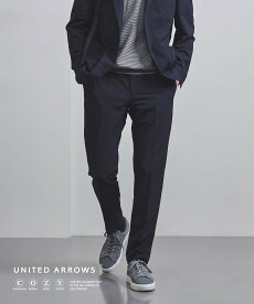 UNITED ARROWS ドビー ノープリーツパンツ COZY -ウォッシャブル・ストレッチ・撥水- ユナイテッドアローズ スーツ・フォーマル スーツパンツ ネイビー ブラック ブラウン【送料無料】