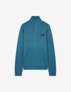 �ySALE�^45%OFF�zMaison Kitsune �y�����zMaison Kitsune FLASH FOX HALF ZIP SWEATSHIRT ���]�� �L�c�l �A�[�J�C�u�X �g�b�v�X �X�E�F�b�g�E�g���[�i�[ �u���[�y���������z