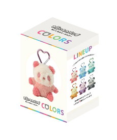 お買いものパンダ お買いものパンダ ぬいぐるみキーホルダーCOLORS オカイモノパンダショップ ファッション雑貨 チャーム・キーチェーン