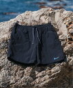 EDIFICE 《WEB限定》NIKE SWIM (ナイキ スイム) 限定 ボレーショーツ エディフィス パンツ その他のパンツ ブラック …