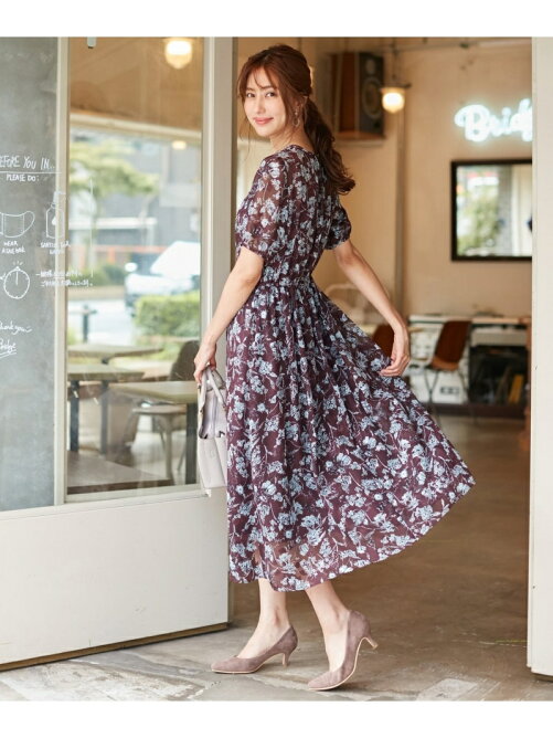 Any Sis 洗える シアーフローラル ワンピース Rakuten Fashion 楽天ファッション 旧楽天ブランドアベニュー Be6941
