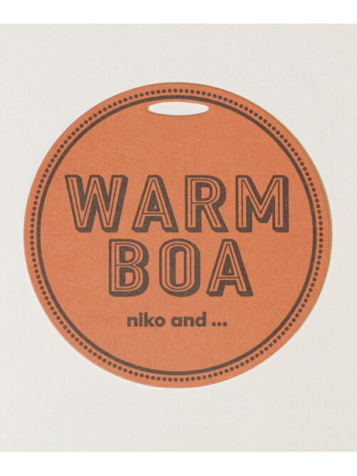 Niko And Warm Boaクルーネックボアジャケット Rakuten Fashion 楽天ファッション 旧楽天ブランドアベニュー Dv41