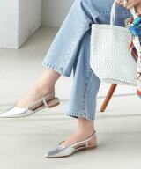 【SALE／60%OFF】SHIPS WOMEN FAEDA:スリング バック フラット シューズ ◇ シップス シューズ・靴 その…