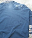 【SALE／50%OFF】coen 【WELLTECT】ワンポイント刺繍Tシャツ コーエン トップス カットソー・Tシャツ レッド グレー ブラック ブルー ホワイト