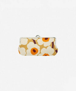 Marimekko Mini Unikko Silmalasikukkaro がま口ポーチ マリメッコ 財布・ポーチ・ケース ポーチ ホワイト【送料無料】