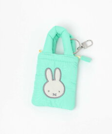 studio CLIP ミニトートキーホルダー[Dick Brunaコラボ] スタディオクリップ ファッション雑貨 チャーム・キーチェーン シルバー グリーン