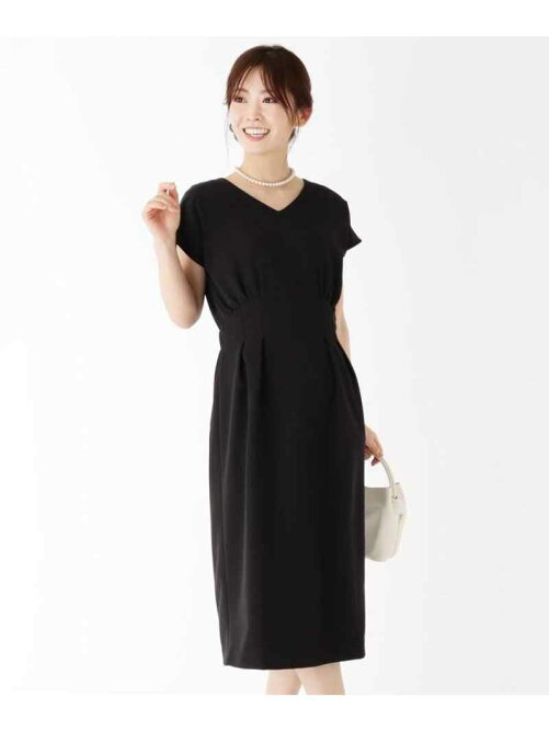 Soup 大きいサイズあり 13号 スムースストレッチフレンチスリーブワンピース Rakuten Fashion 楽天ファッション 旧楽天ブランド アベニュー Cb9942